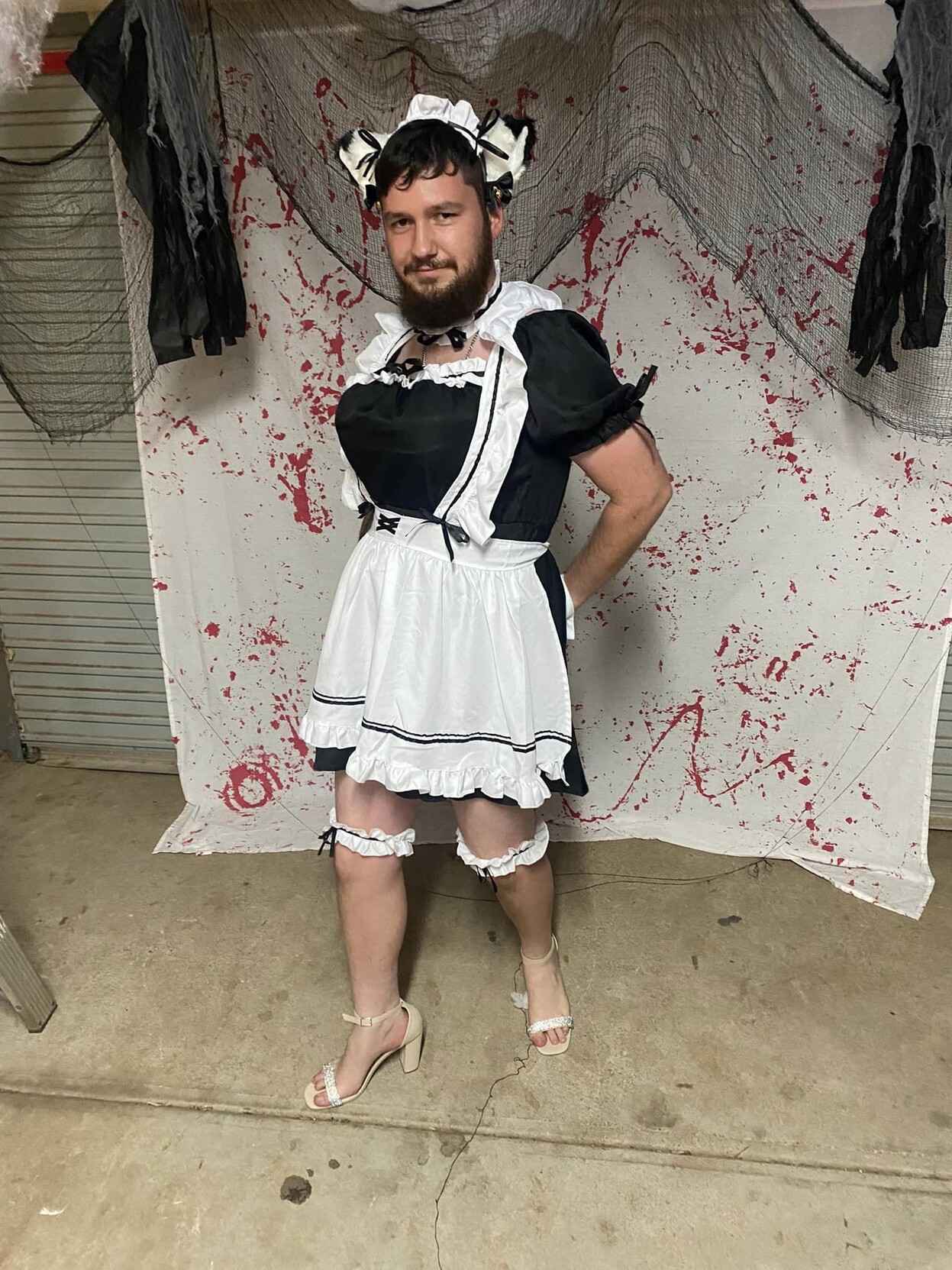Brodie robertson in a maid outfit 